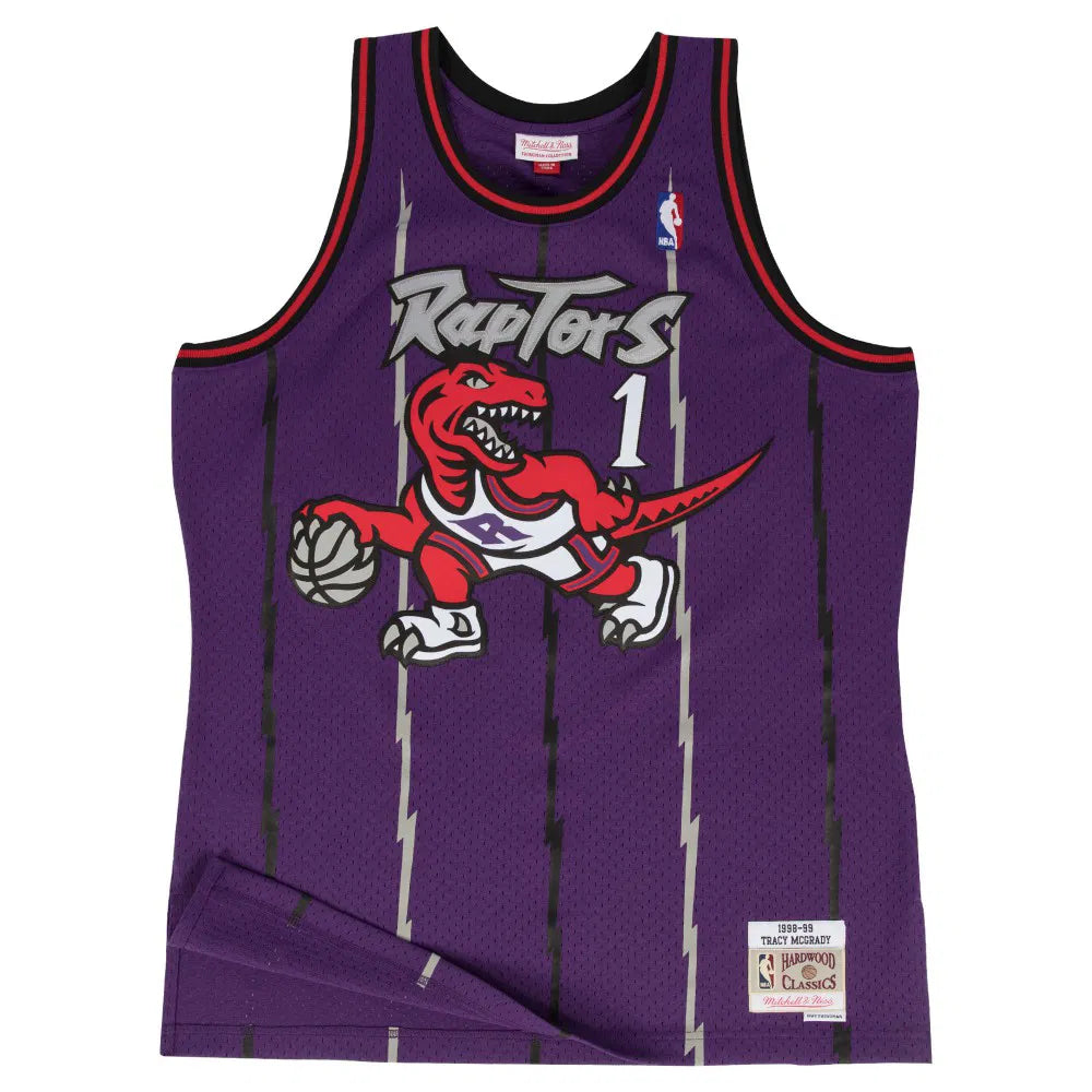 Maillot NBA Tracy Mcgrady Toronton Raptors 98-99 Violet