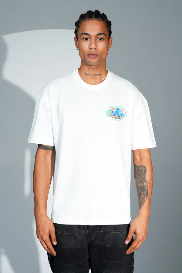 T-shirt Marrakech Blanc
