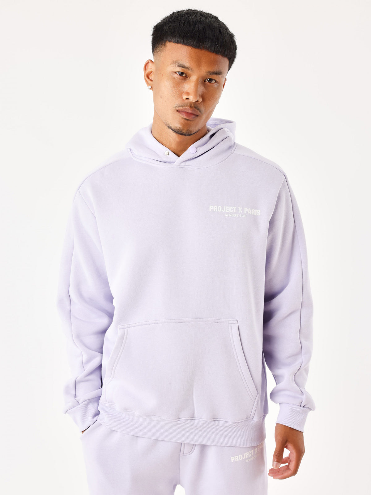 Hoodie Members Club Lilas