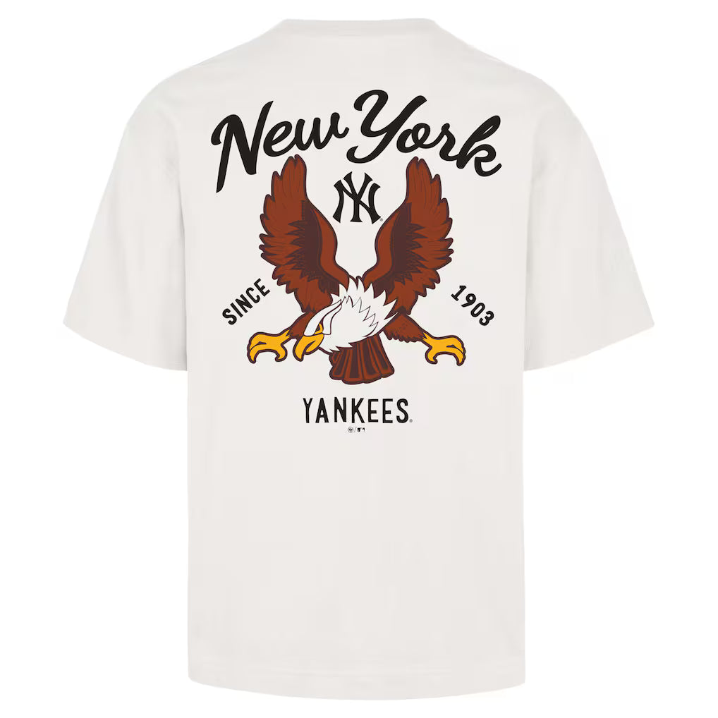 T-shirt New York Yankees Eagle Crème