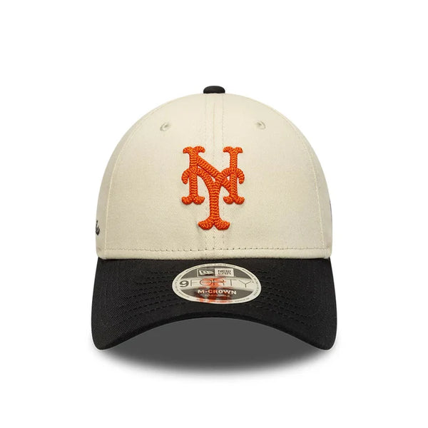 Casquette 9Forty New York Mets Beige/Noir