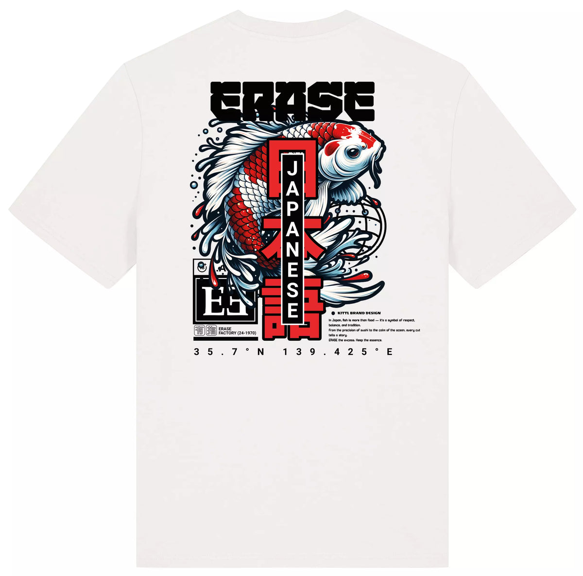T-shirt Carpe Blanc