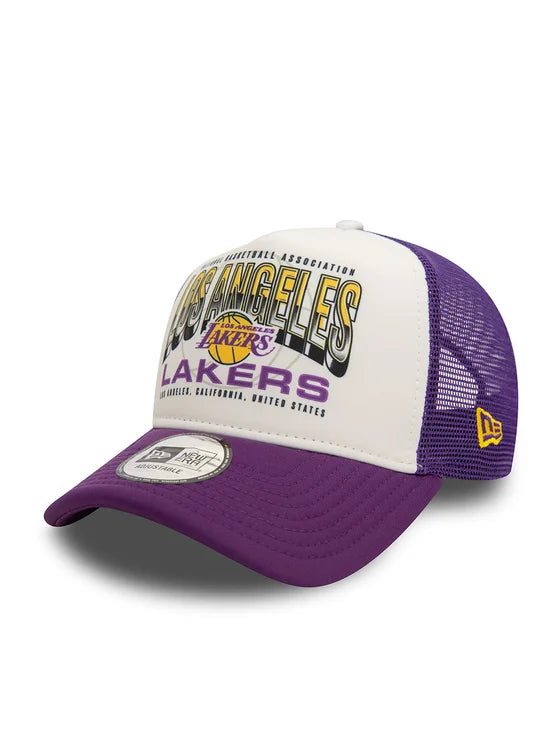 Casquette Trucker Lakers Patch Violet