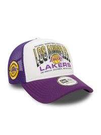 Casquette Trucker Lakers Patch Violet