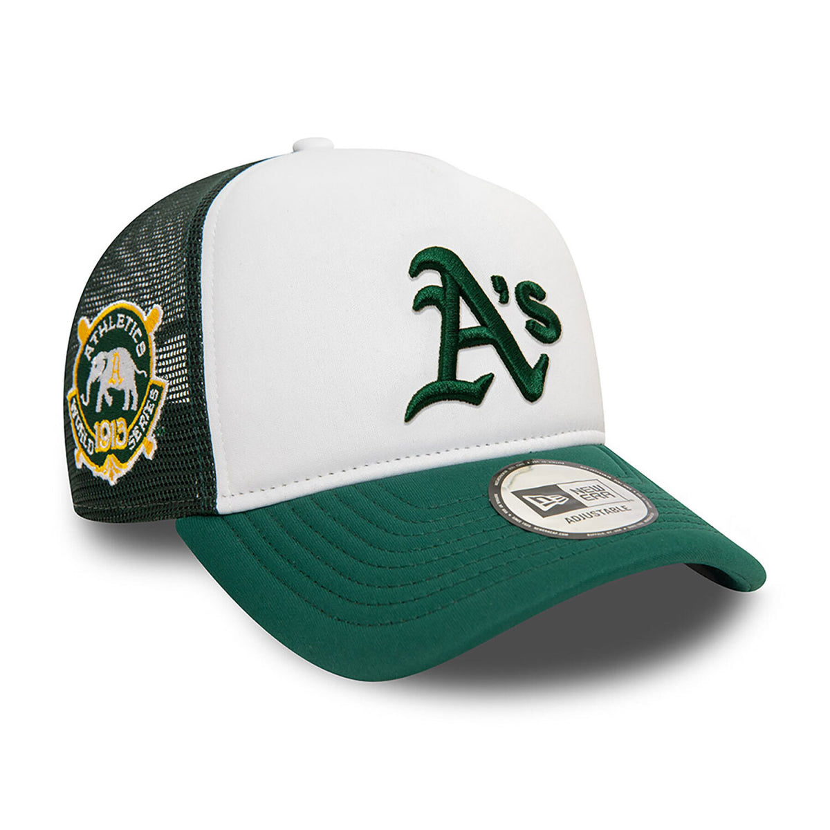 Casquette Trucker Oakland Patch Vert