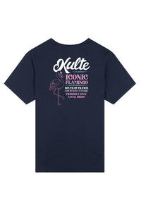 T-shirt Kamargue Flamingo Marine