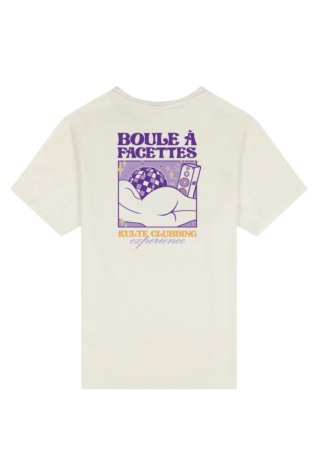 T-shirt Clubbing Crème