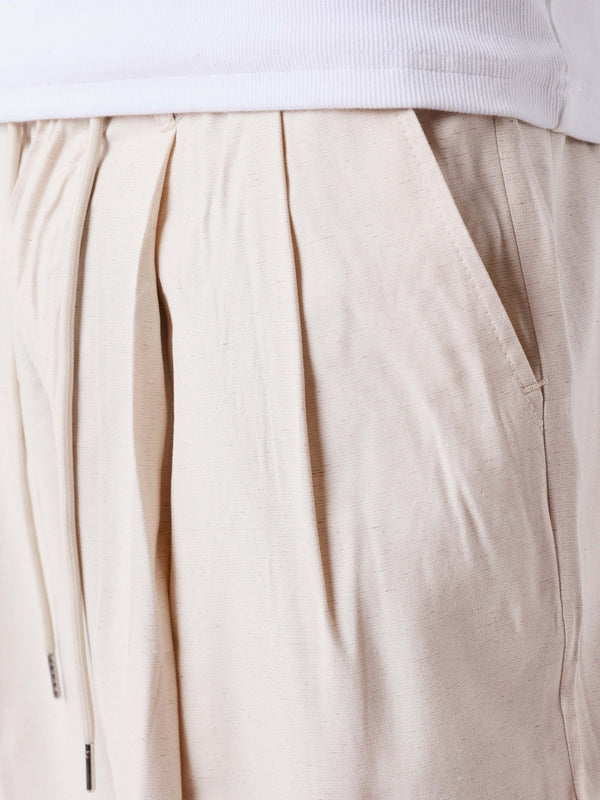 Pantalon Loose Beige