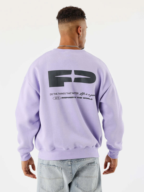 Sweat-shirt Polaris Lilas