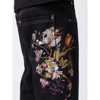 Jean Flower Bleu Brut