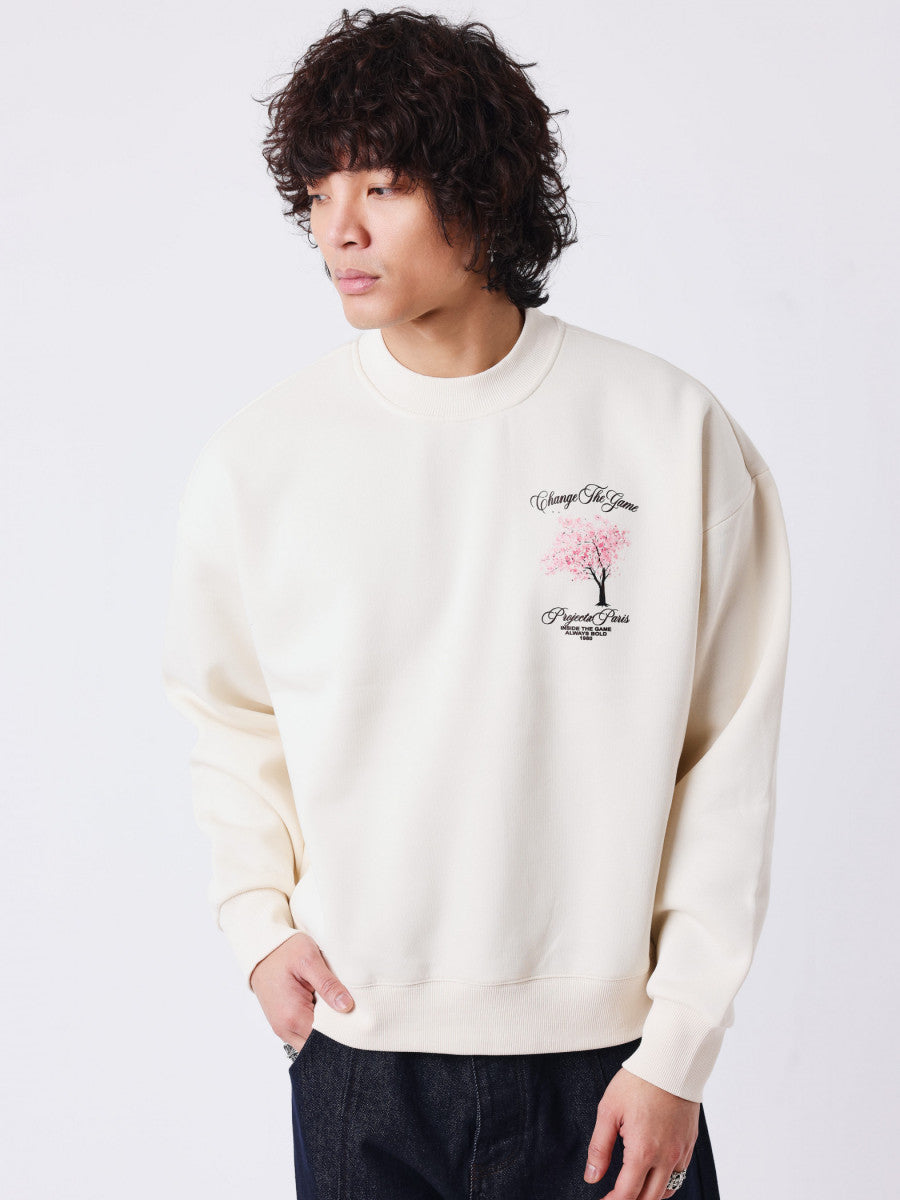 Sweat-shirt Japan Beige