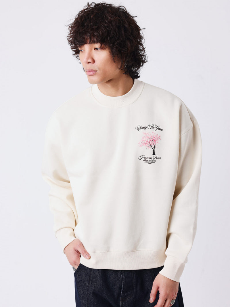 Sweat-shirt Japan Beige