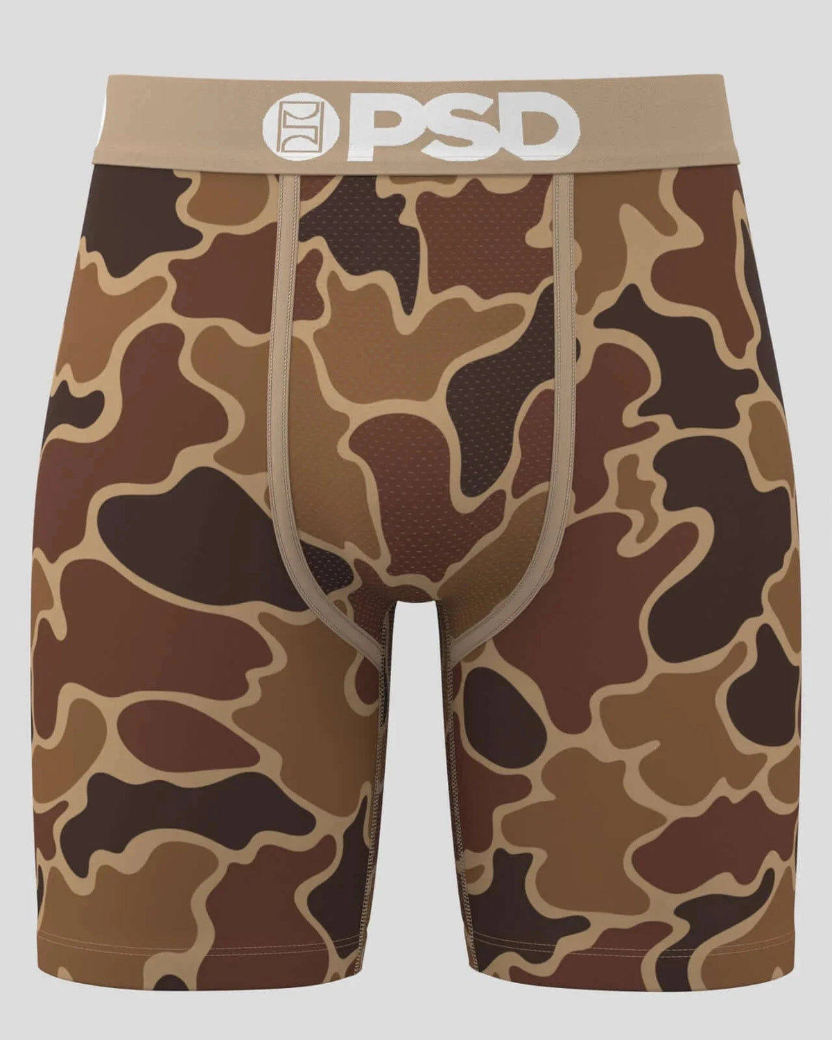 Boxer Duck Camo Marron/Beige