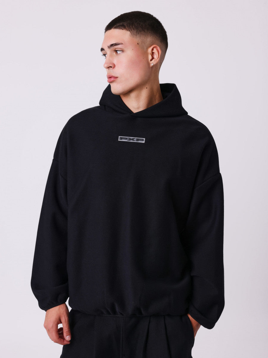 Hoodie Ample Noir