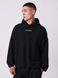 Hoodie Ample Noir