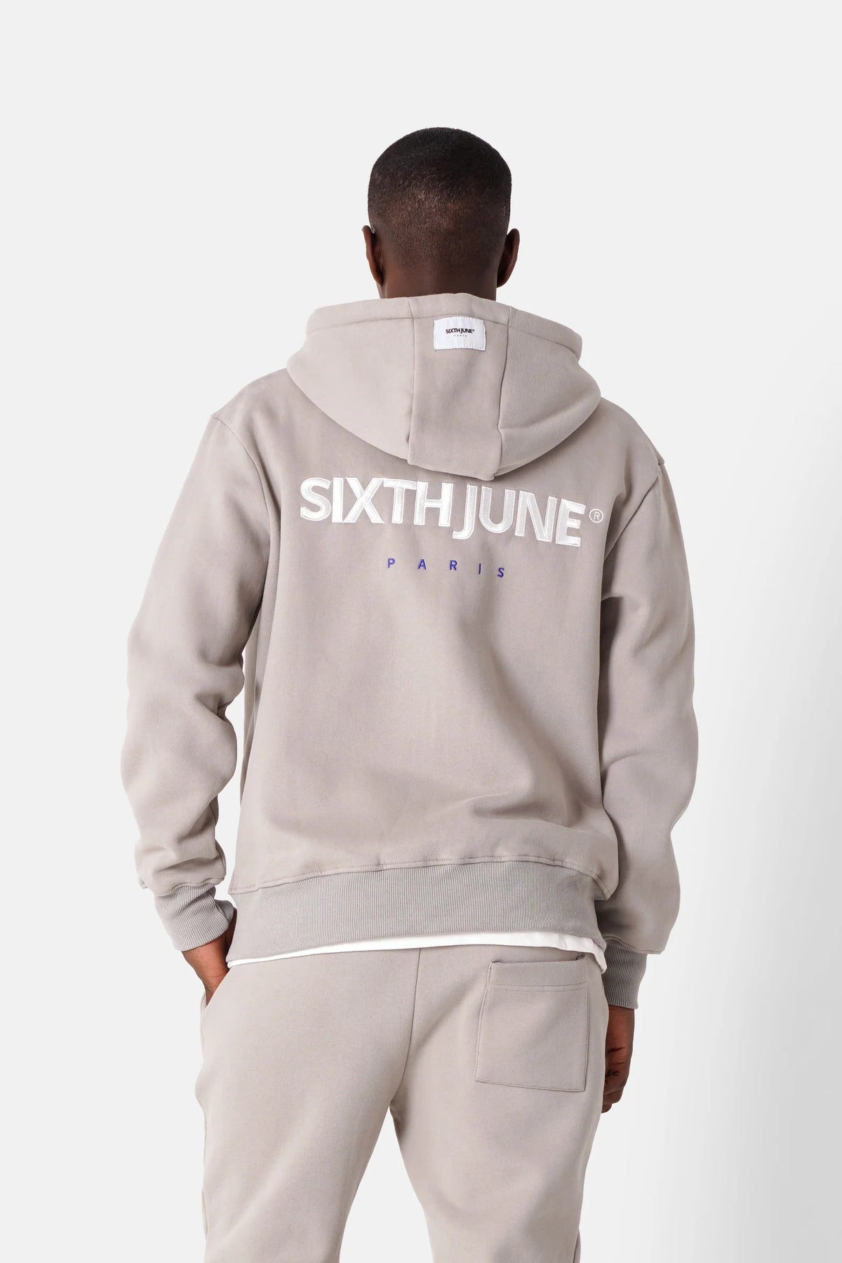 Veste de Survêtement Signature Gris