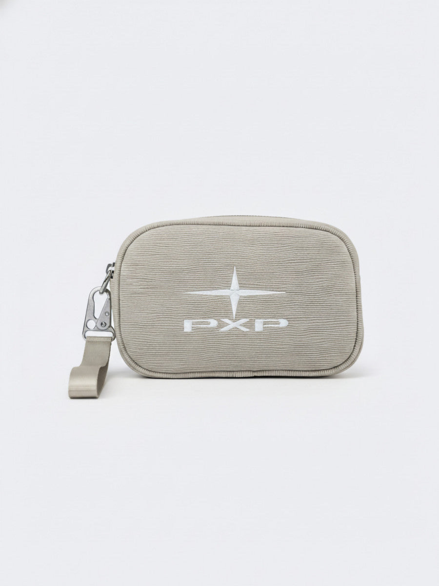 Sacoche Bandoulière Pxp Polaris Noir/Crème/Taupe