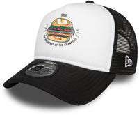 Casquette Trucker Aprilia Burger Noir/Blanc