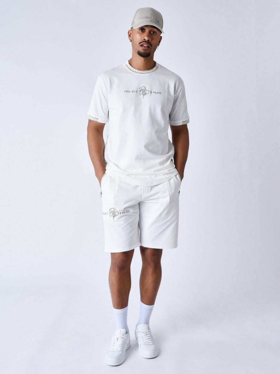 T-shirt Signature Blanc