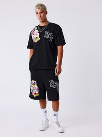 Short Pxp West Coast Gasoline Noir