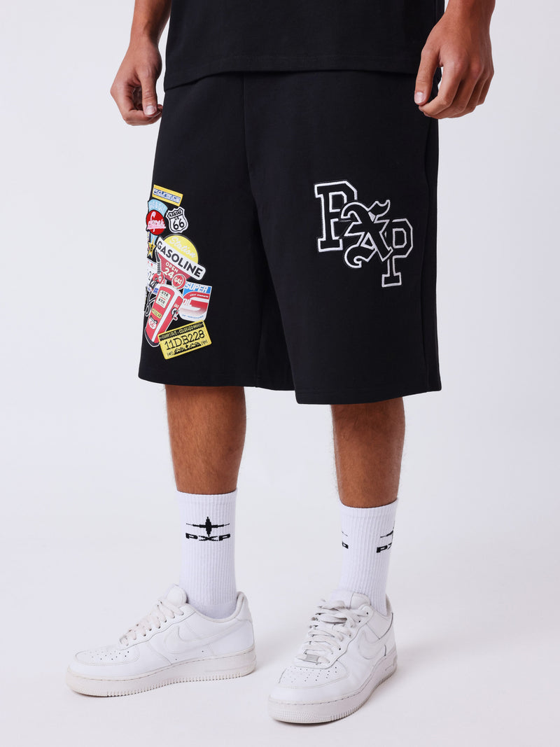 Short Pxp West Coast Gasoline Noir