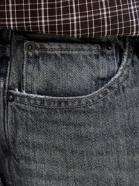 Short Baggy Alex Washed Gris