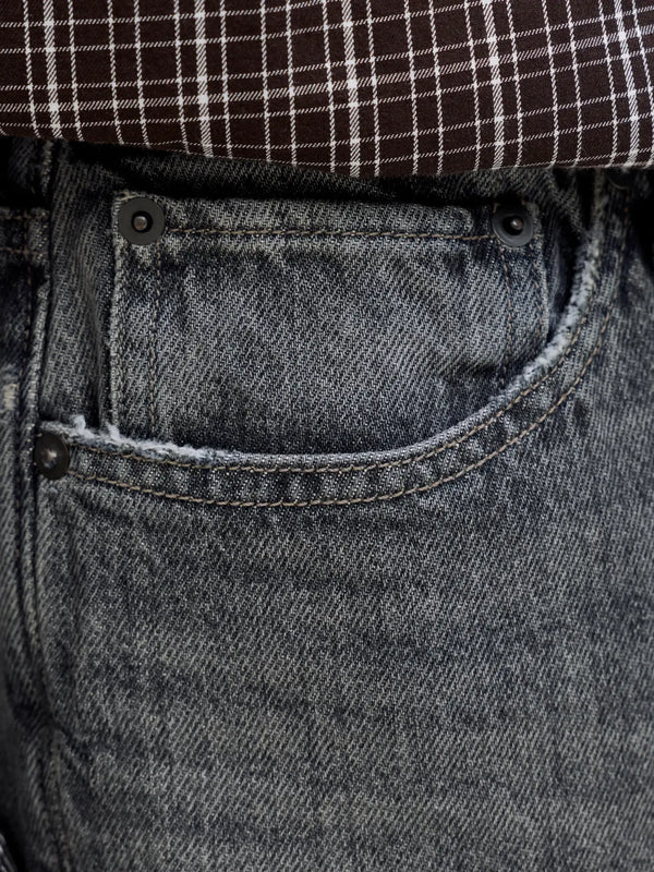 Short Baggy Alex Washed Gris