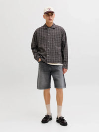 Short Baggy Alex Washed Gris