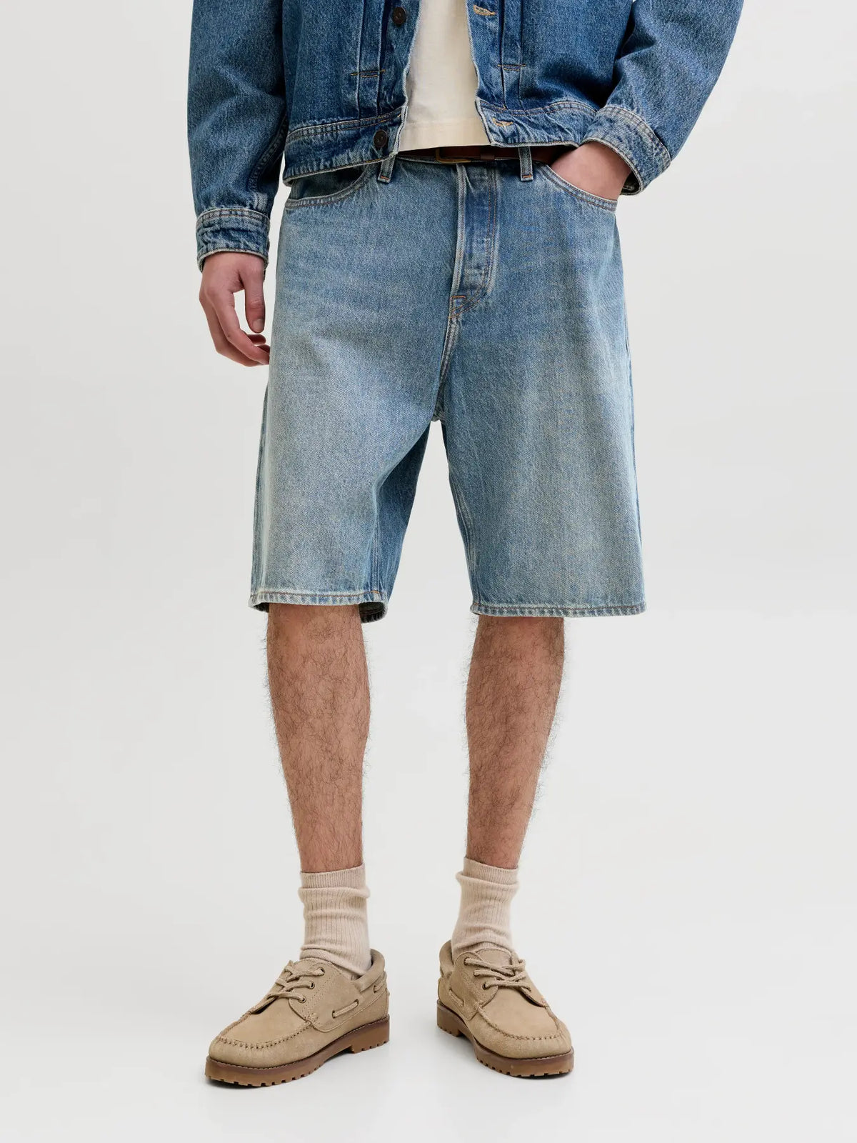Short Baggy Alex Washed Bleu