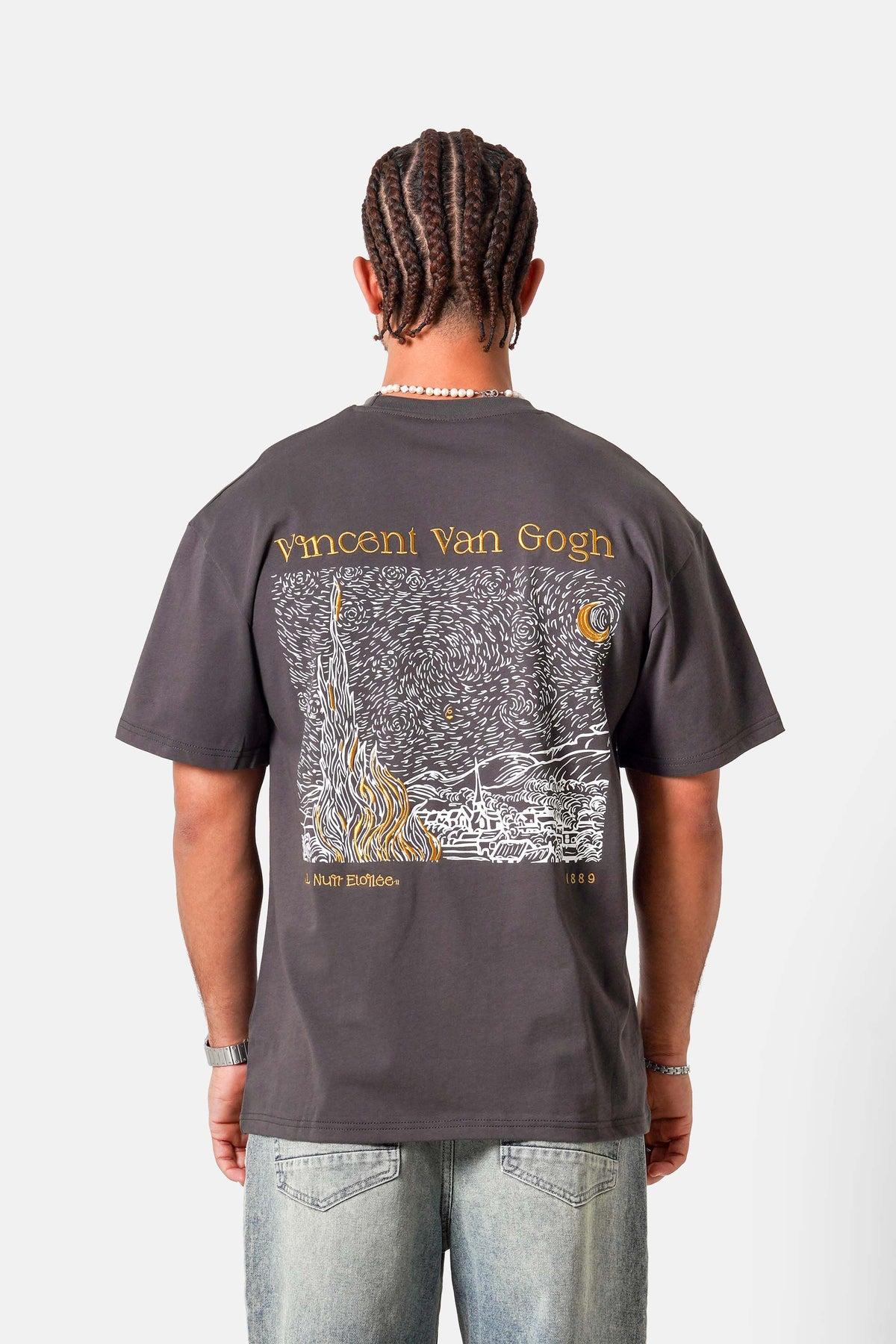 T-shirt Sixth June Van Gogh Gris