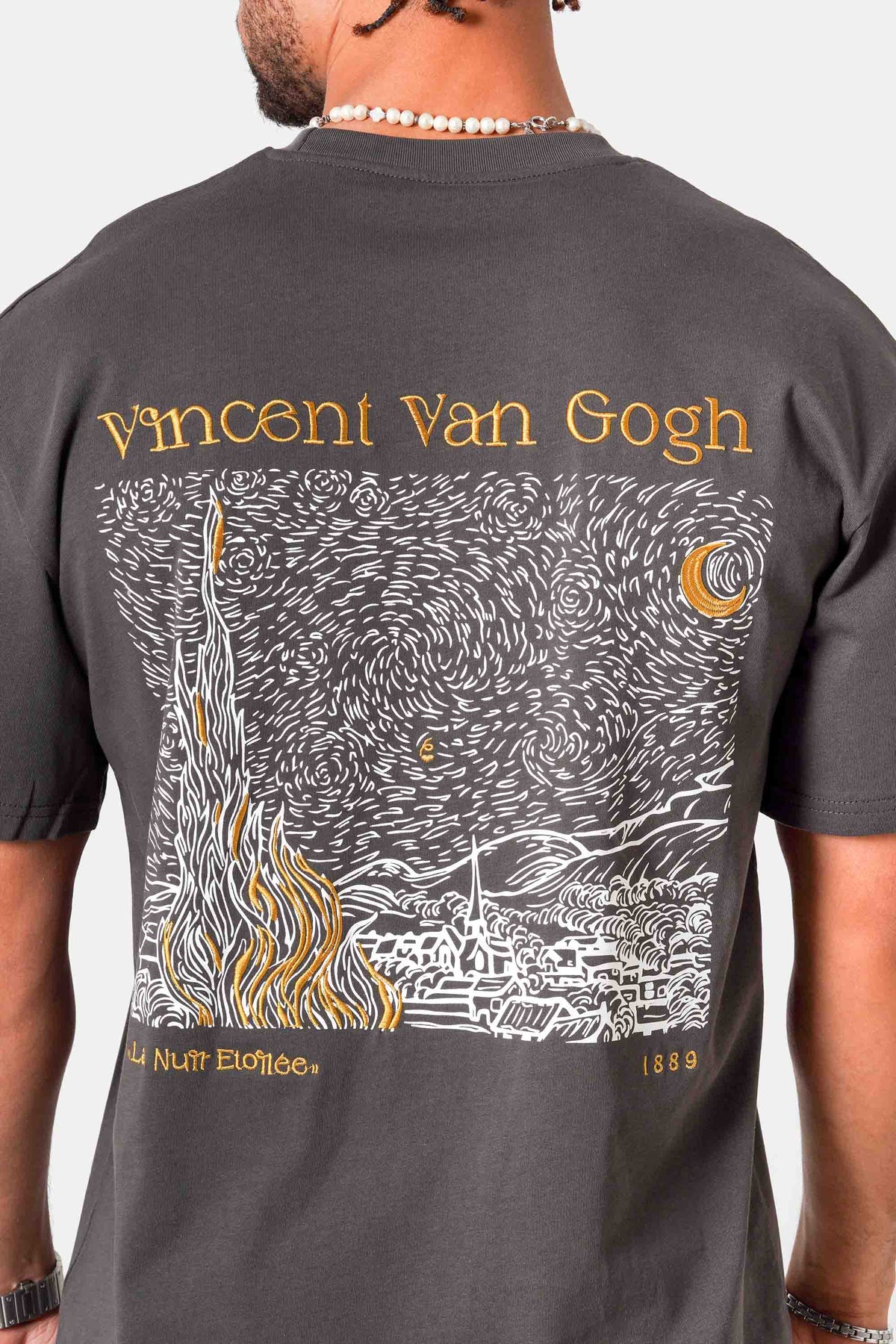 T-shirt Sixth June Van Gogh Gris