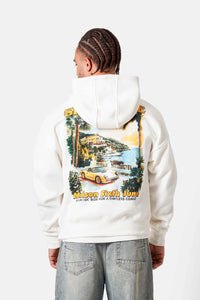 Hoodie Porsche Blanc