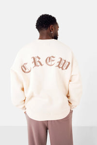 Sweat-shirt Crew Beige