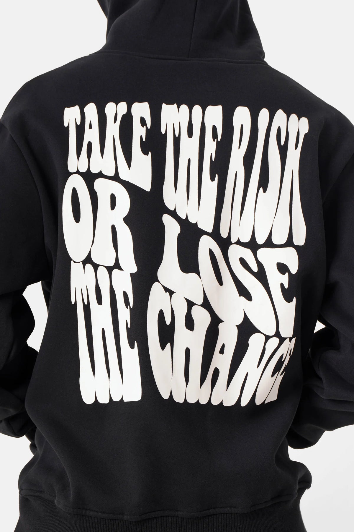 Hoodie Take The Risk Noir