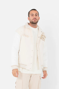 Teddy Premium Beige/Blanc