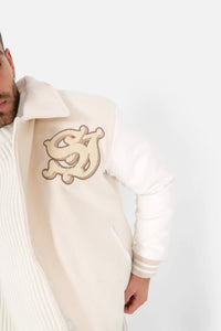 Teddy Premium Beige/Blanc