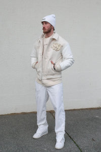 Teddy Premium Beige/Blanc