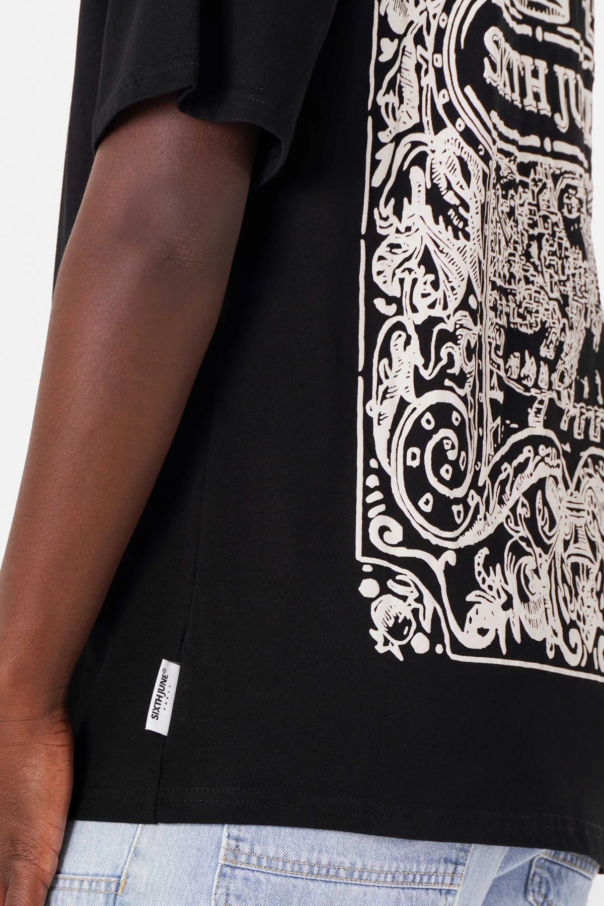 T-shirt Azulejos Noir