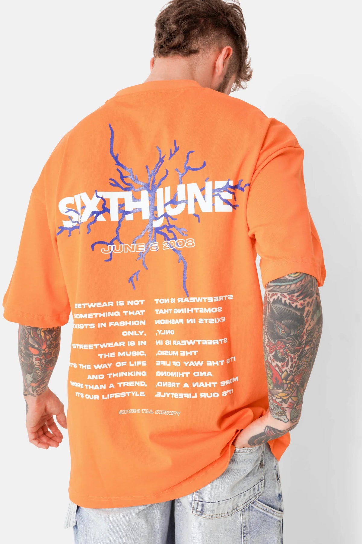 T-shirt Thunder Orange