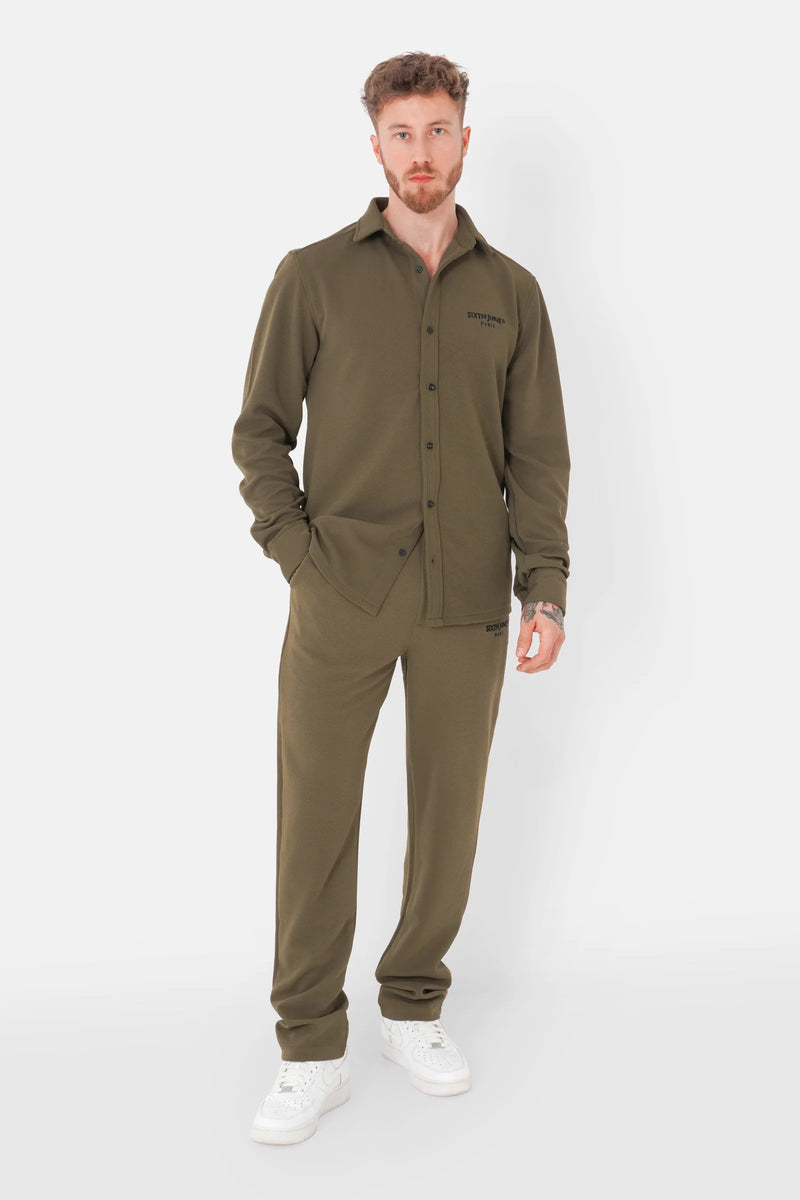 Ensemble Chemise/Pantalon Kaki