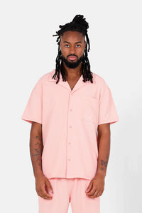 Chemise Crepe Fabric Rose