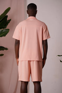Chemise Textured Rose