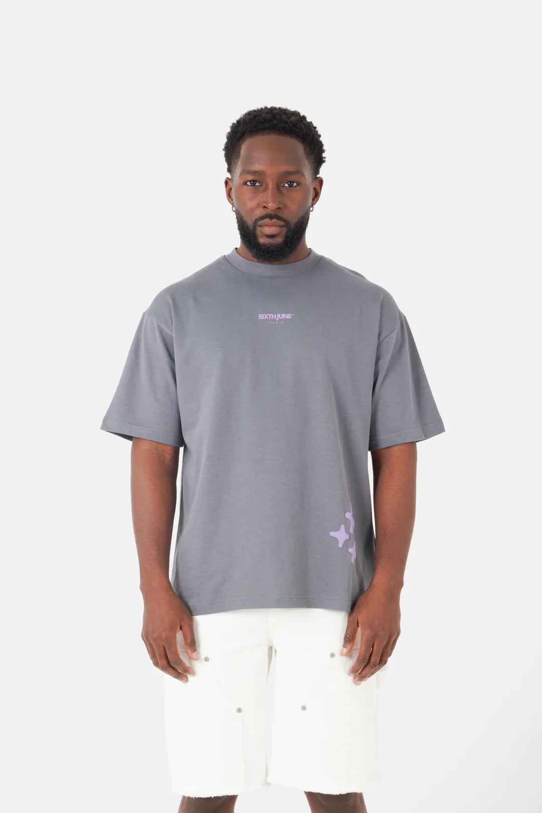T-shirt Paradise Gris