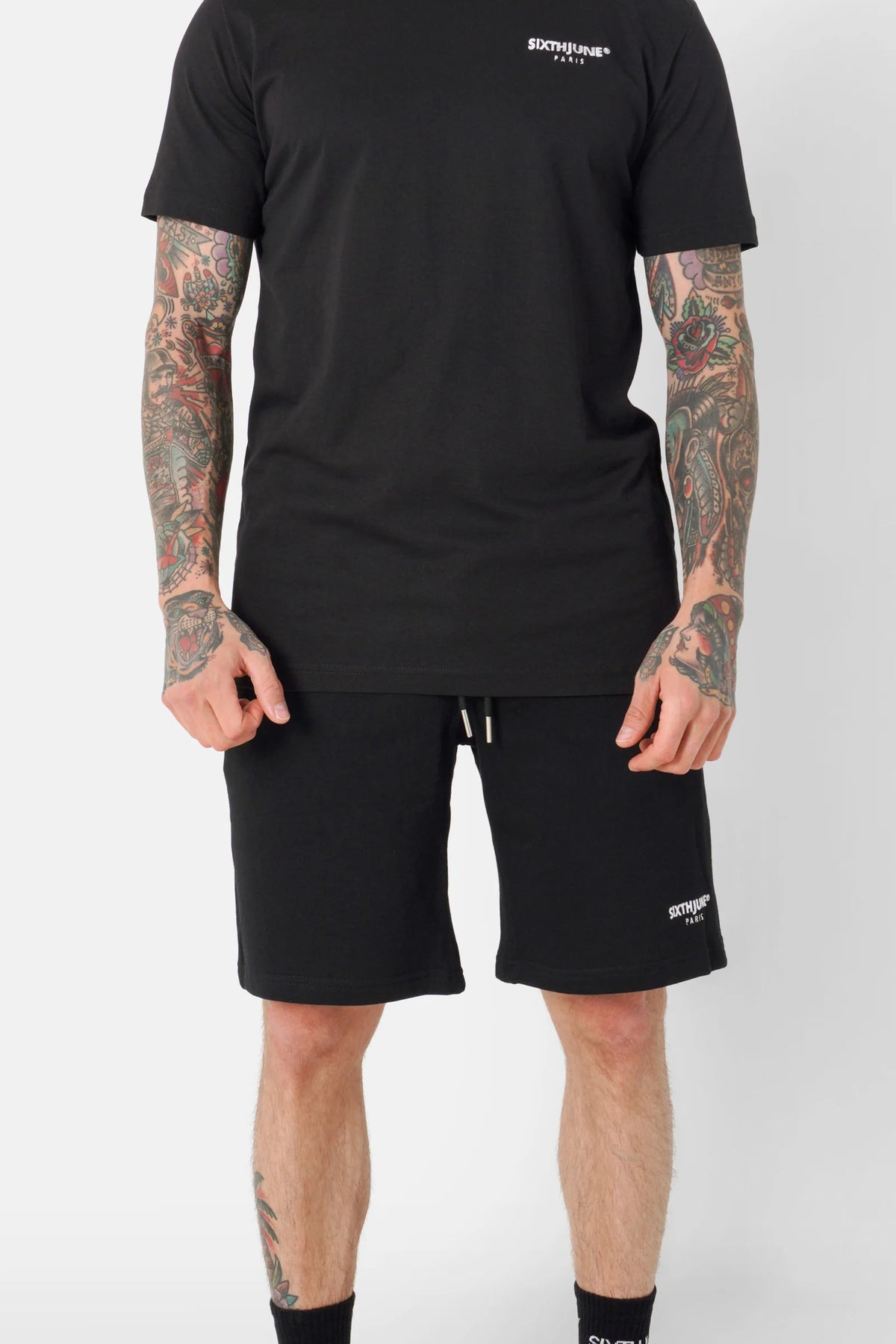 Short Coton Noir