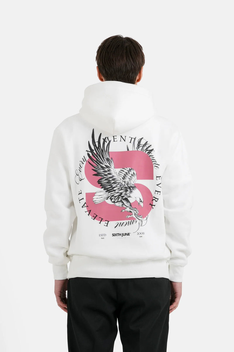 Hoodie Aigle Blanc