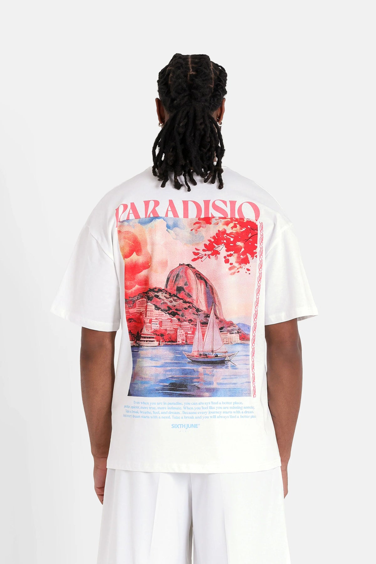 T-shirt Rio Paradisio Blanc