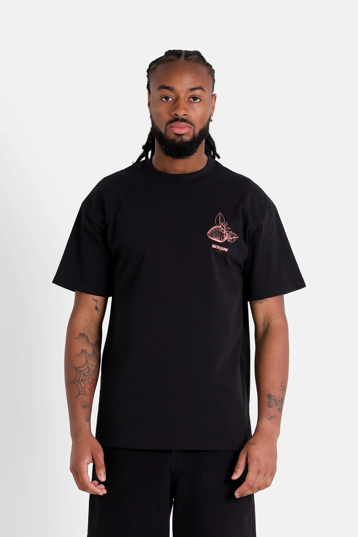 T-shirt Strawberry Noir