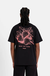 T-shirt Strawberry Noir
