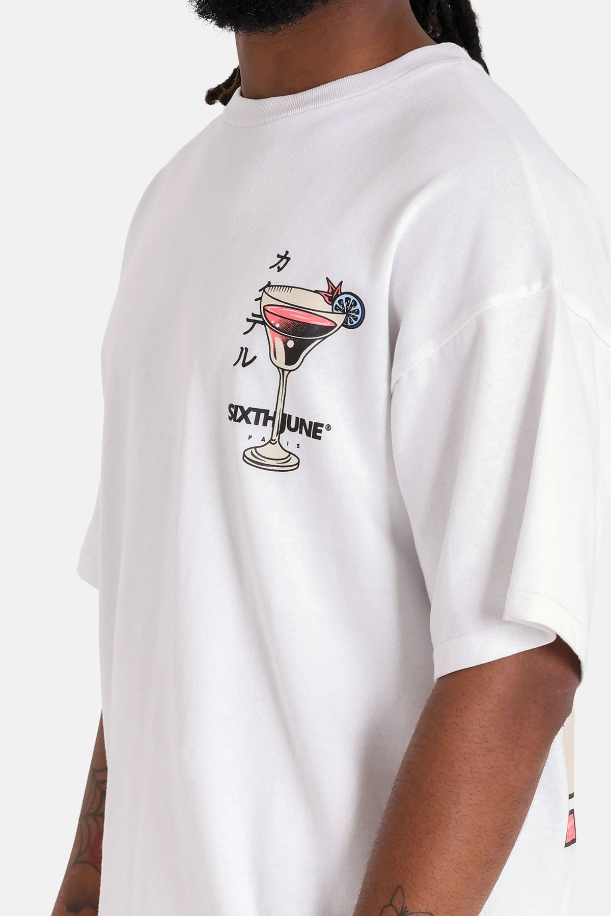T-shirt Cocktail Blanc