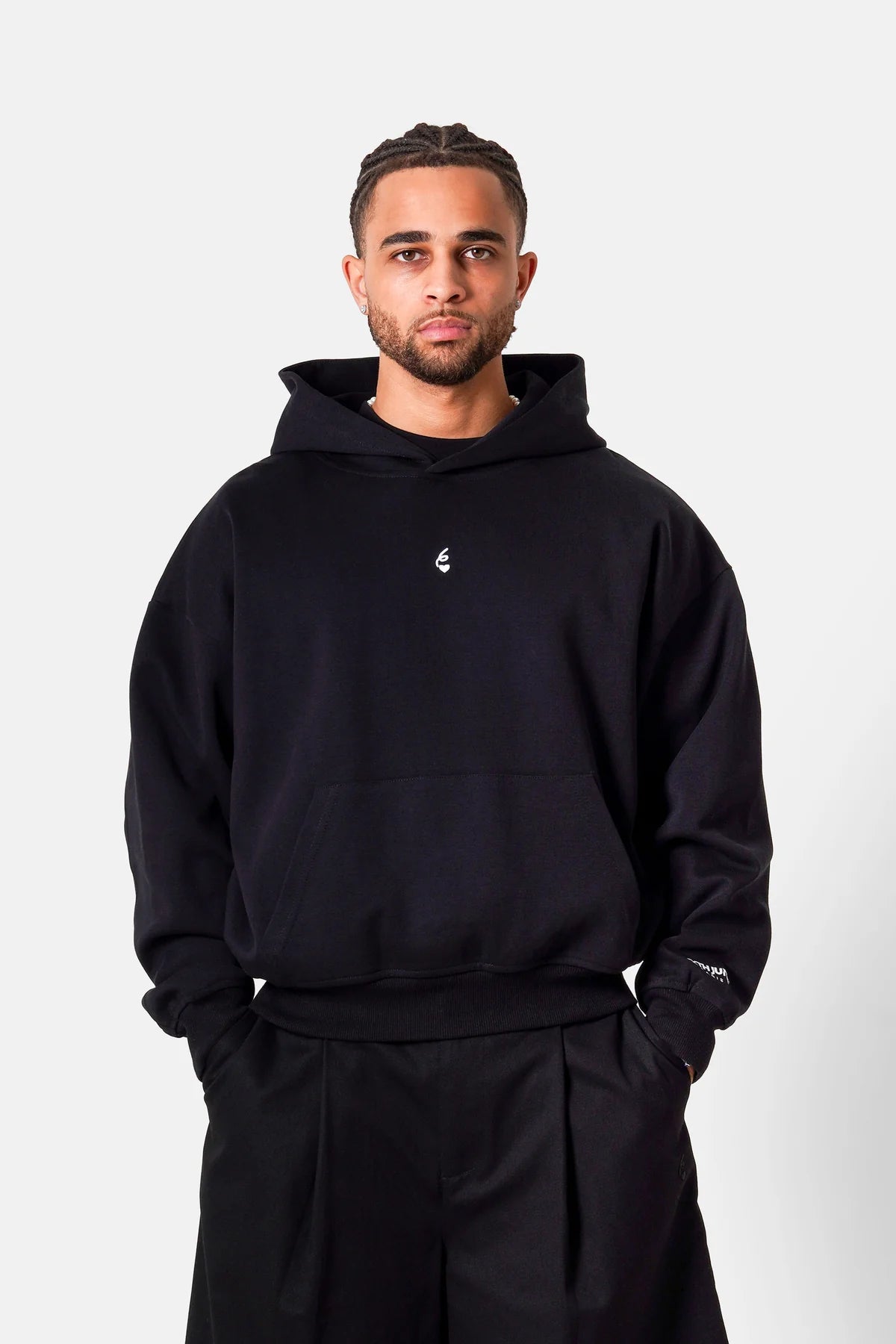 Hoodie Over Coeur Noir